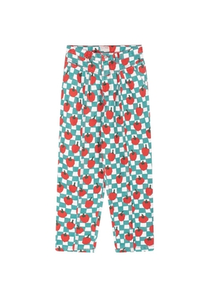 Favorite People La Cantina printed trousers - Blue