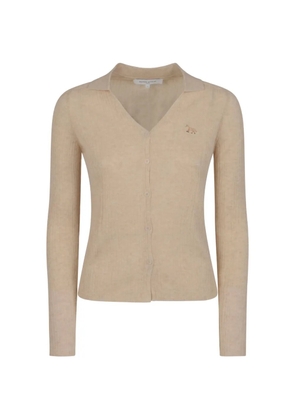 Maison Kitsuné Baby Fox cardigan - Neutrals