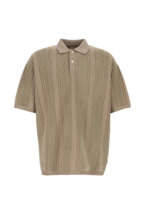Nanamica knitted polo shirt - Neutrals