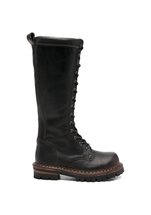 OUR LEGACY Cager lace-up boots - Brown