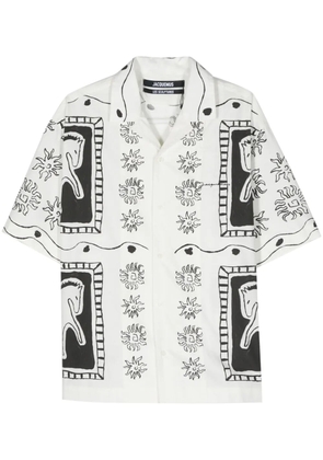 Jacquemus La Chemise Jean cotton shirt - White