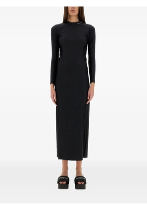 alexanderwang.t logo-detail maxi dress - Black