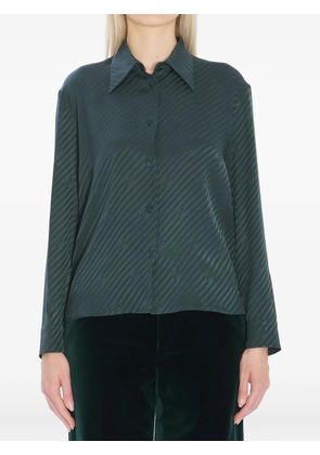 Gucci interlocking jacquard shirt - Green