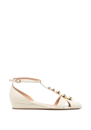 Chloé Cleia T-bar sandals - Neutrals