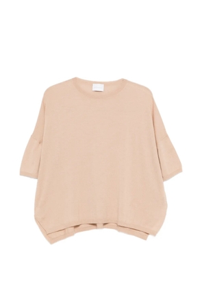 Solocascmir short-sleeved T-shirt - Neutrals