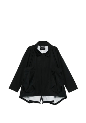 Rundholz patch-pocket coat - Black