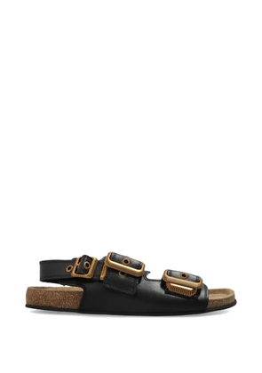 AllSaints Staffa leather sandals - Black