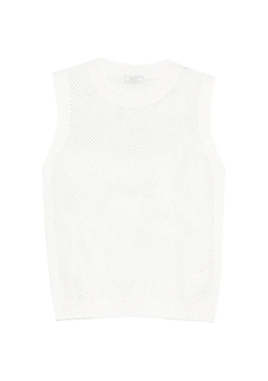 Peserico knitted vest - White