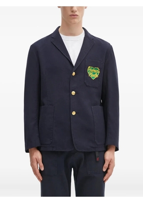 Human Made heart-patch button blazer - Blue