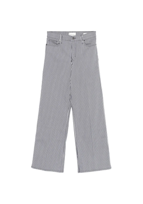 FRAME striped trousers - White