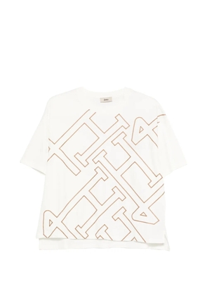 Herno graphic T-shirt - Neutrals