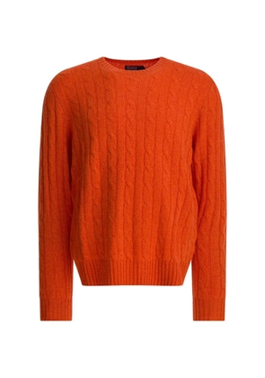 Polo Ralph Lauren cable-knit cashmere sweater - Orange