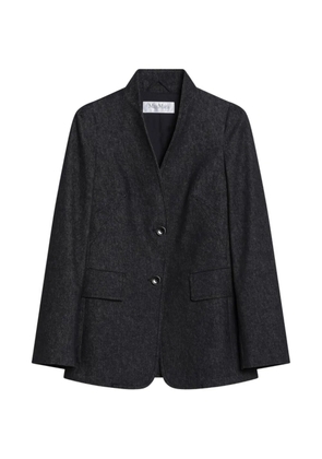 Max Mara denim effect cotton jacket - Grey