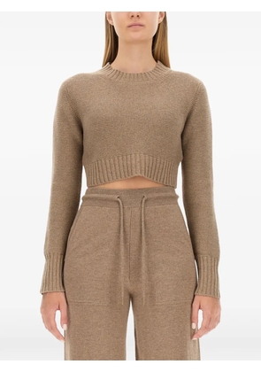 Max Mara cropped sweater - Neutrals