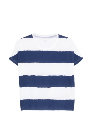 Majestic Filatures striped T-shirt - White