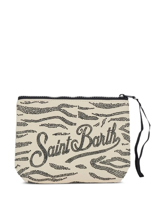 MC2 Saint Barth Aline graphic pochette - Neutrals
