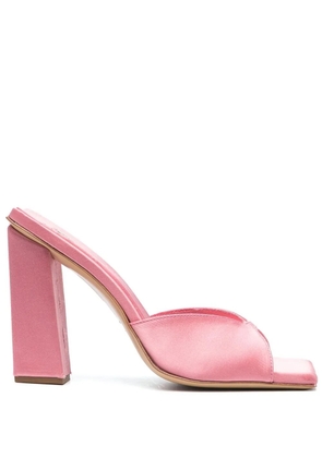 GIABORGHINI Rosie 14 satin sandals - Pink