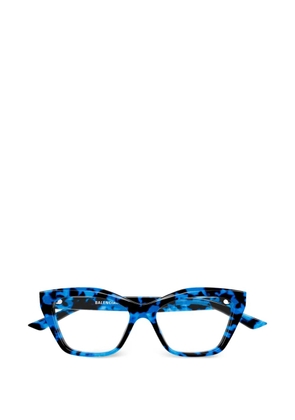 Balenciaga Eyewear cat-eye glasses - Blue
