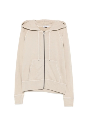 James Perse hooded zip hoodie - Neutrals