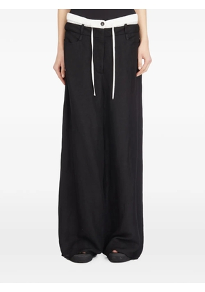 Masnada Sagger Baggy trousers - Black