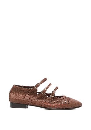 Carel Paris Ariana woven ballet flats - Brown