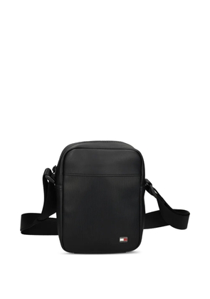 Tommy Hilfiger zip-fastening messenger bag - Black