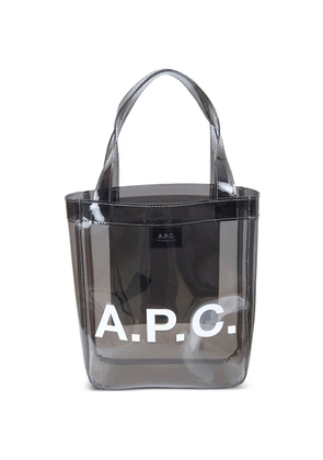 A.P.C. small Lou tote bag - Grey