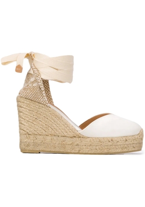 Castañer wedge espadrilles - White