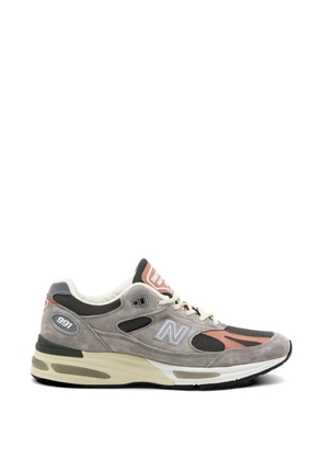 New Balance 991v2 logo sneakers - Grey