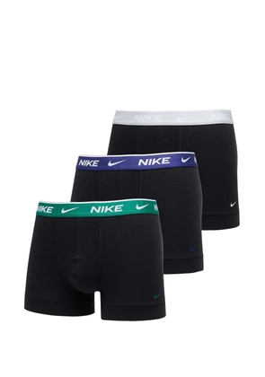 Nike logo-detail trunks (set of three) - Black
