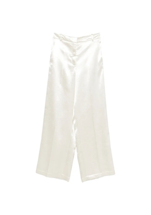 Alysi wide-leg trousers - White