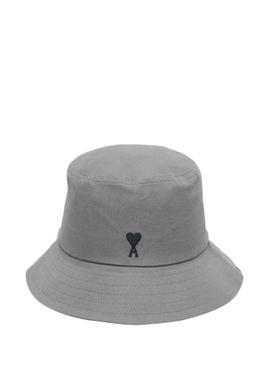 AMI Paris Ami de Coeur bucket hat - Grey