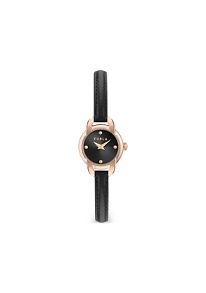 Furla leather strap 28mm - Black