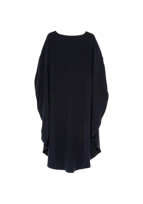 Gianluca Capannolo boat neck draped dress - Blue