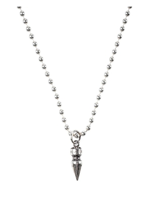 Chrome Hearts Rivet Bullet 'Silver' necklace