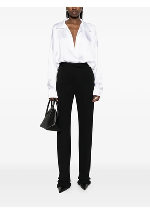 Norma Kamali long-sleeved bodysuit - White