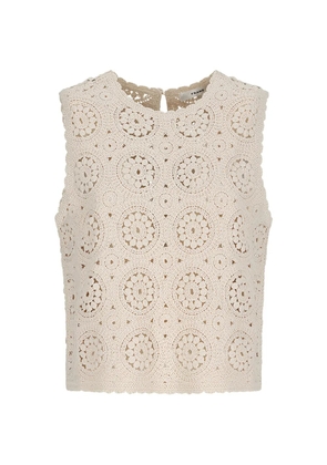 FRAME crochet tank - Neutrals