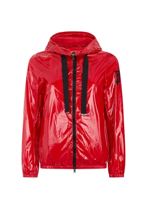 Herno zip-up hooded jacket - Red