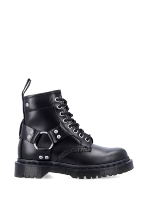Dr Martens harness 8 eye boots - Black
