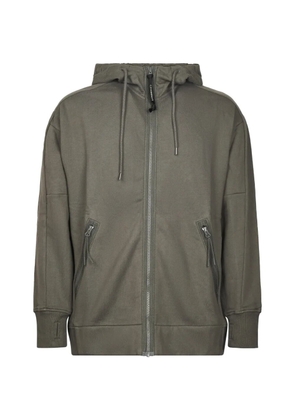 C.P. Company Goggle zip-up sweatshirt - Green