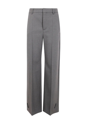 Jean Paul Gaultier button-detail trousers - Grey