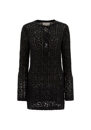 Loulou cut-out dress - Black