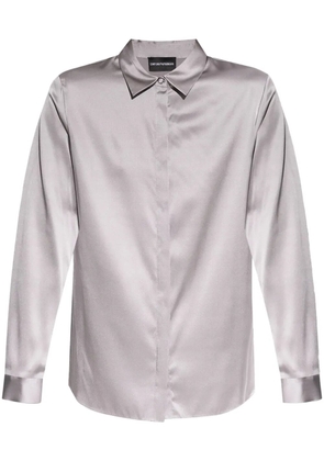 Emporio Armani satin shirt - Grey
