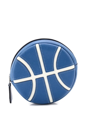 Hermès Pre-Owned Basketball Change Purse Leather pouch - Blue