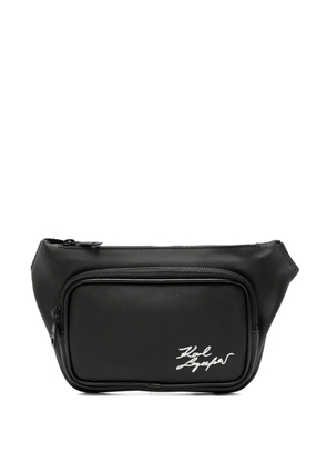 Karl Lagerfeld Signature belt bag - Black