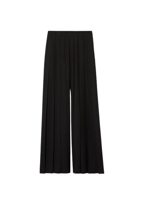 Claudie Pierlot pleated palazzo pants - Black