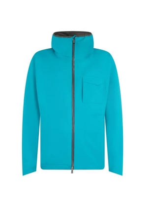 Herno zip-up hooded jacket - Blue