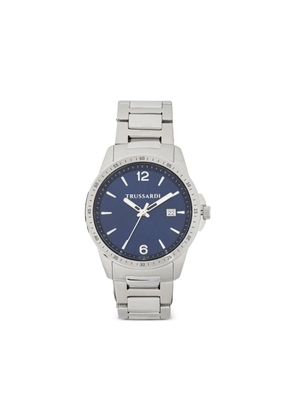 Trussardi stainless steel 40mm - Blue