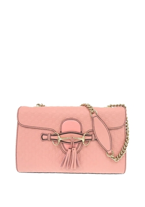 Gucci Pre-Owned 2000-2015 Medium Microguccissima Emily shoulder bag - Pink