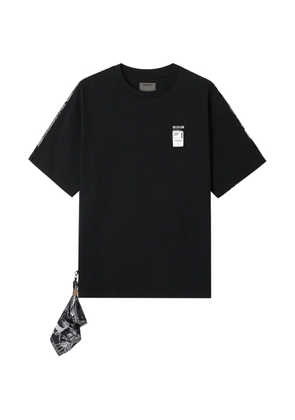Musium Div. bandana-print cotton T-shirt - Black